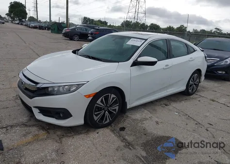 2017 Honda Civic Ex-L z USA, uszkodzony, nr VIN 19XFC1F78HE025582